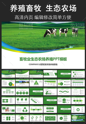 生态农场畜禽畜牧养殖PPT